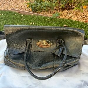 Mulberry Black Leather Shoulder Bag